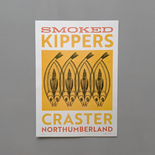 Smoked Kippers Risograph