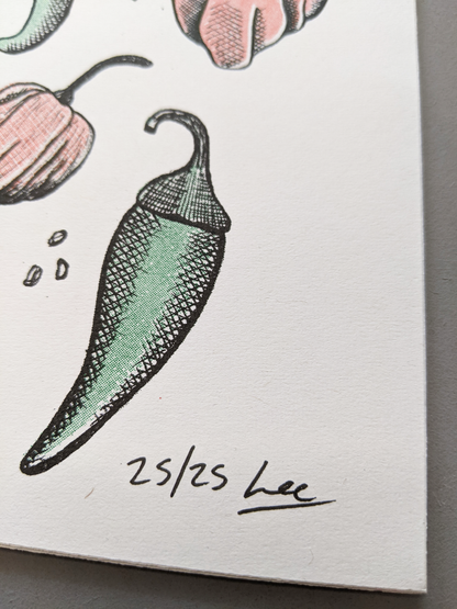 Some Like It Hot Risograph